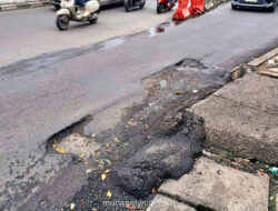 Hujan Jadi Penghalang, Perbaikan Jalan Berlubang di Jakarta Tunggu Cuaca Reda