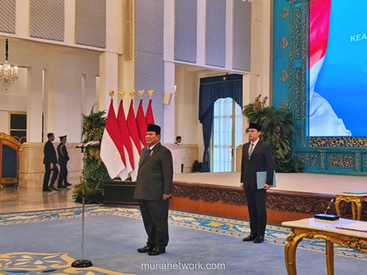 Prabowo Beri Arahan Khusus di Pelantikan Dewan Energi Nasional