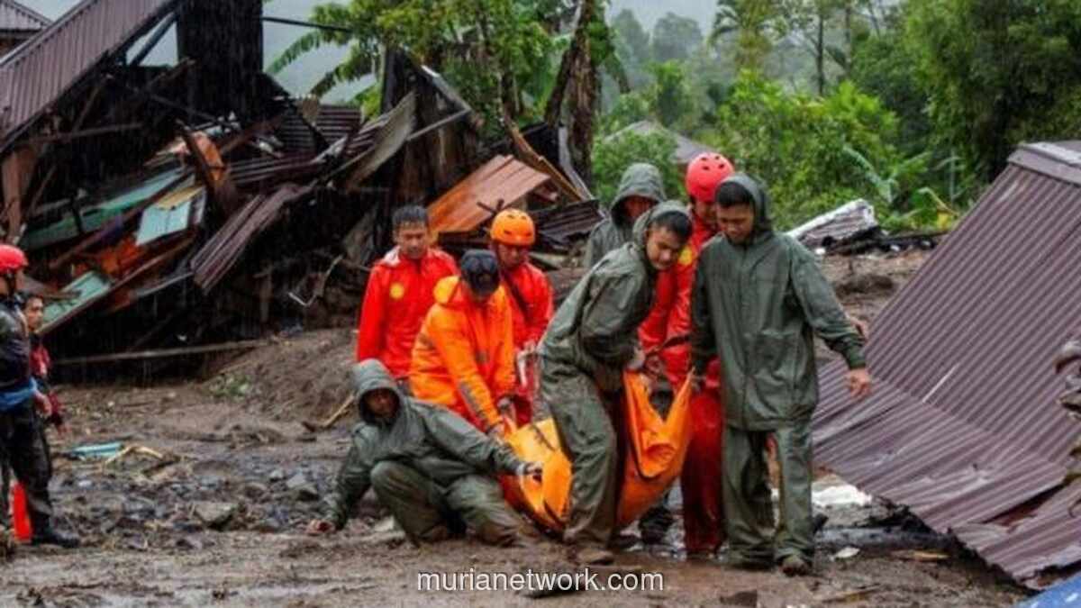 Korban Tewas Banjir-Longsor Sumatera Tembus 1.154 Jiwa, 165 Masih Hilang