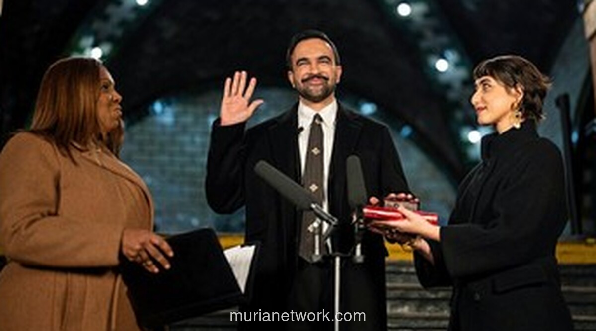 Sejarah Tercipta di Bawah Tanah: Zohran Mamdani Resmi Pimpin New York