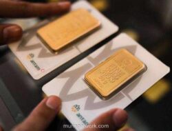 Harga Emas Antam Melonjak Rp7.000, Sentuh Rp2,5 Juta per Gram