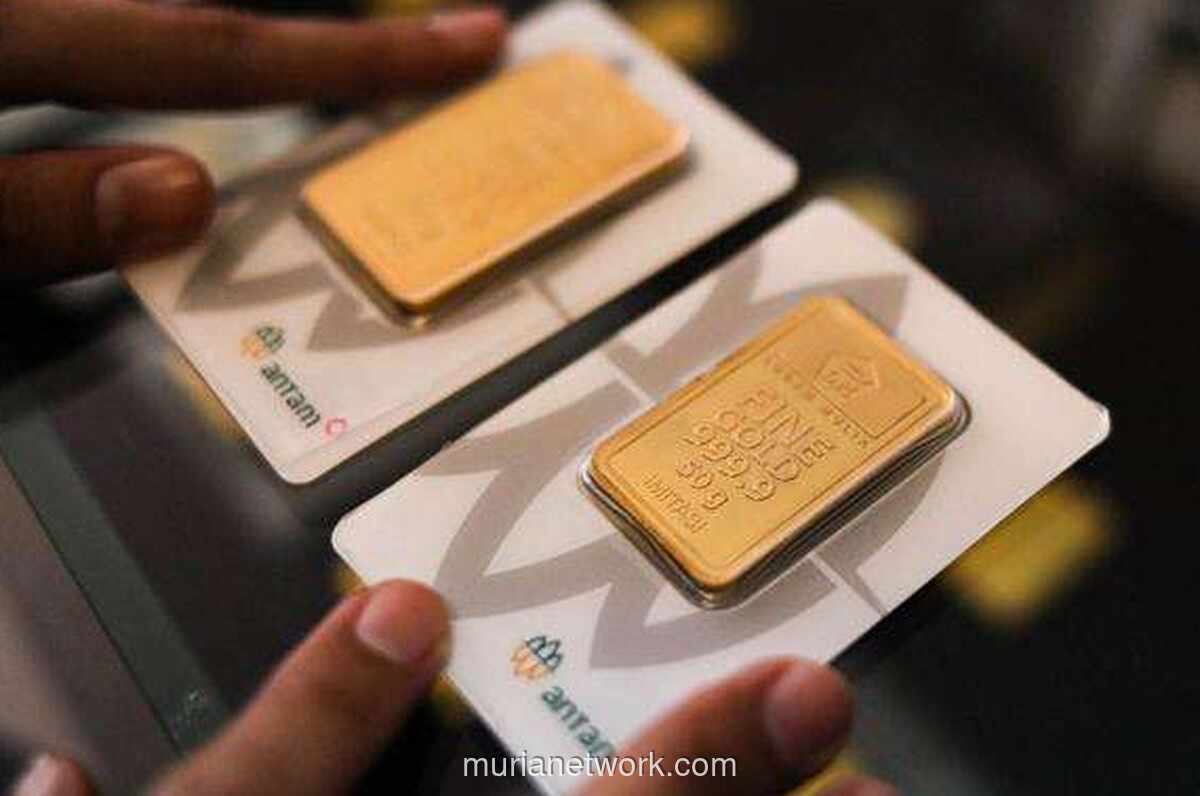 Harga Emas Antam Melonjak Rp7.000, Sentuh Rp2,5 Juta per Gram
