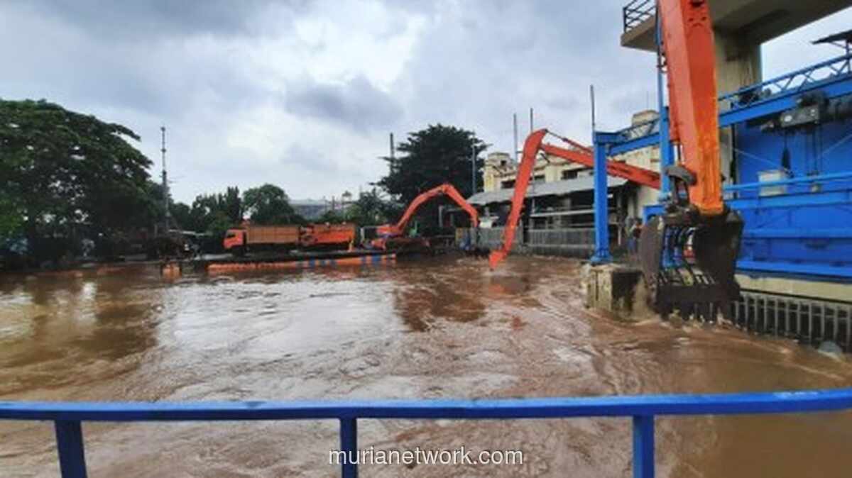 Angke Hulu Siaga 1, 132 RT di Jakarta Terendam Banjir