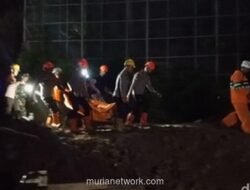 Longsor Tewaskan Empat Pekerja Proyek Lapangan Bola di Jatinangor