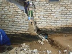 Tanah Bergerak di Pamekasan, Belasan Rumah Rusak dan Warga Mengungsi