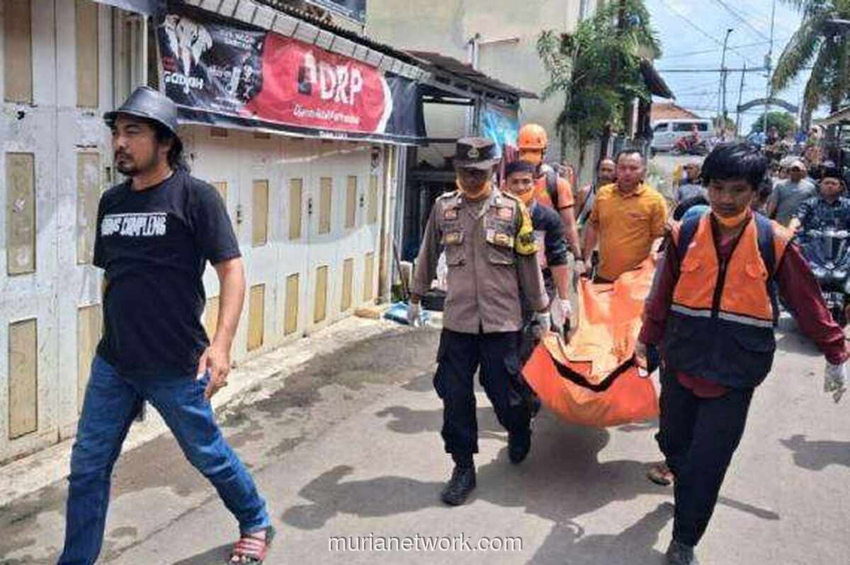 Mayat Perempuan Ditemukan Mengapung di Sungai Karangsambung Cirebon