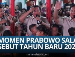 Prabowo Kepleset Tahun, Ucapkan Selamat 2021 di Malam 2026