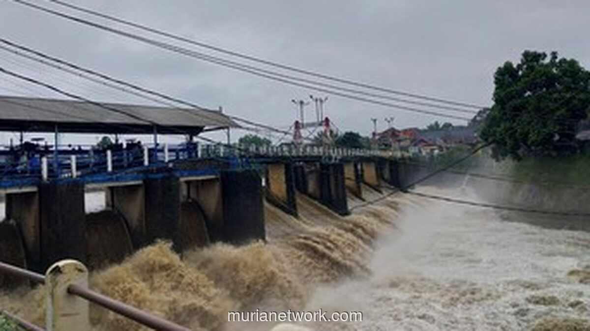 Bendung Katulampa Bertahan di Level Siaga 4 Meski Bogor Diguyur Hujan