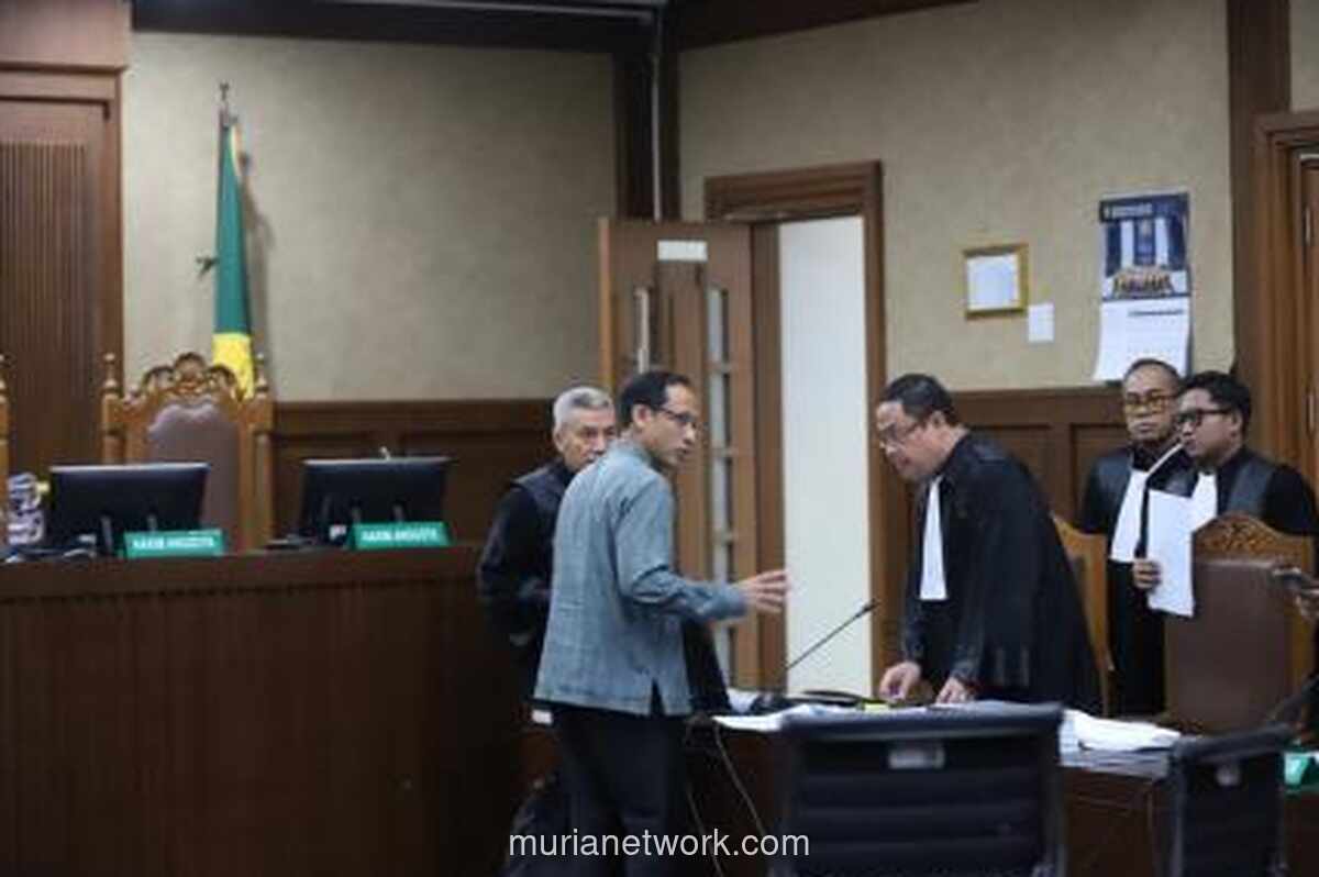 Nadiem Tepis Tuduhan Perkaya Diri Rp809 Miliar di Sidang Chromebook