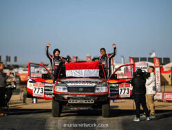 Jeje Tembus Peringkat 11 di Dakar Classic, Ban Robet Jadi Alarm di Etape Perdana