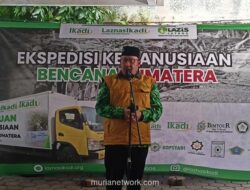 Dua Truk Harapan Melaju dari Bambu Apus untuk Korban Bencana Sumatra