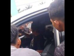 Polisi di Asahan Panik dan Kabur Usai Tabrak Empat Motor, Dikejar Massa