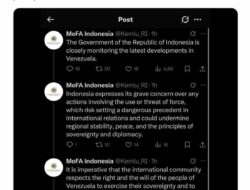 Dino Patti Djalal Tuntut Kemlu Berani Kritik AS Soal Venezuela