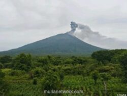 Ile Lewotolok Menderu, 99 Letusan dan Hujan Abu Selimuti 27 Desa di Lembata