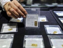 Harga Emas Batangan Pegadaian Masih Datar di Awal Pekan