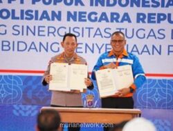 Kapolri Teken MoU Distribusi Pupuk, Targetkan Kerugian 100 Triliun Tak Terulang