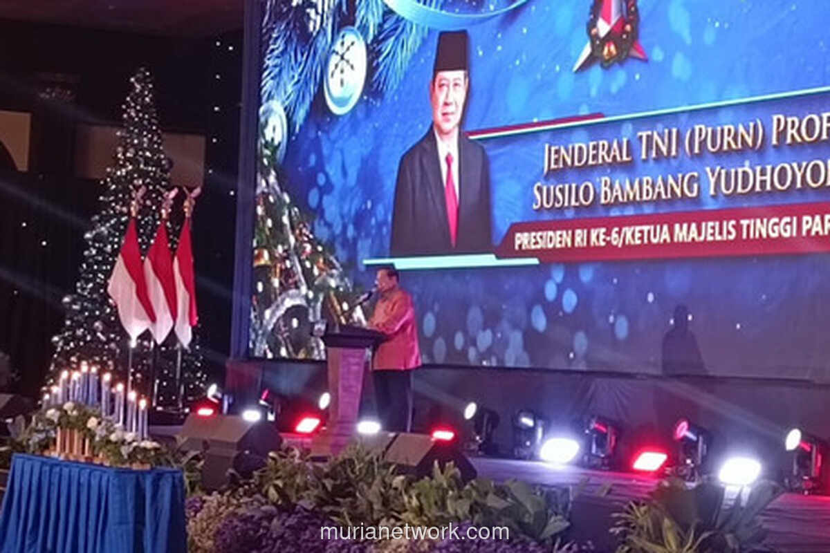 SBY Buka Suara: Saya Hanya Pengganti AHY di Pesta Natal Demokrat