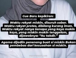 Agama atau Bius Massal? Ketika Ibadah Hanya Menenangkan, Bukan Membela