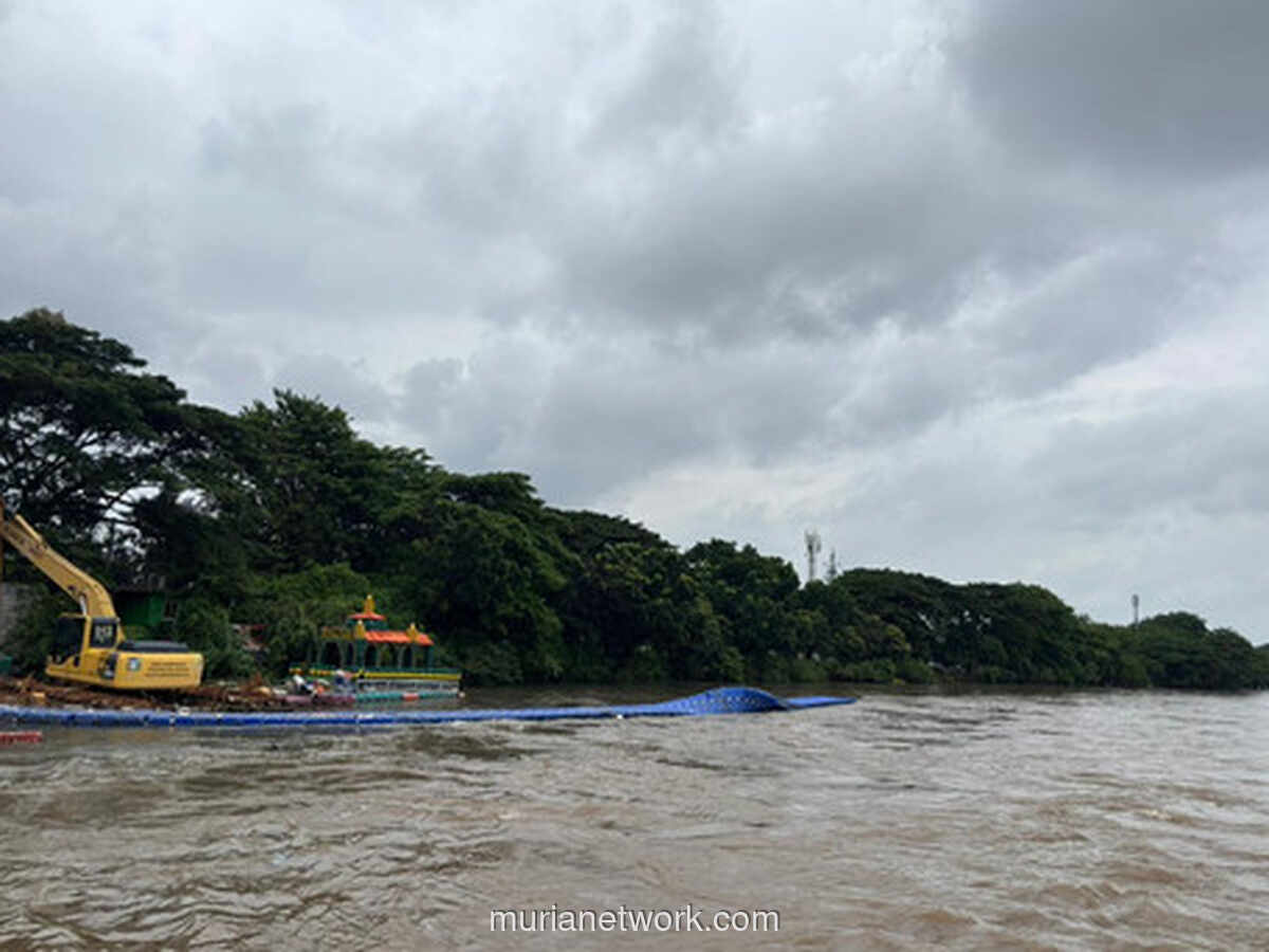 Wamen PU Pantau Bendung Cengkareng, Kunci Pengendalian Banjir Jakarta Barat