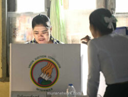 Di Balik Ritual Kotak Suara, Junta Myanmar Ukir Legitimasi di Tengah Kabut Pagi