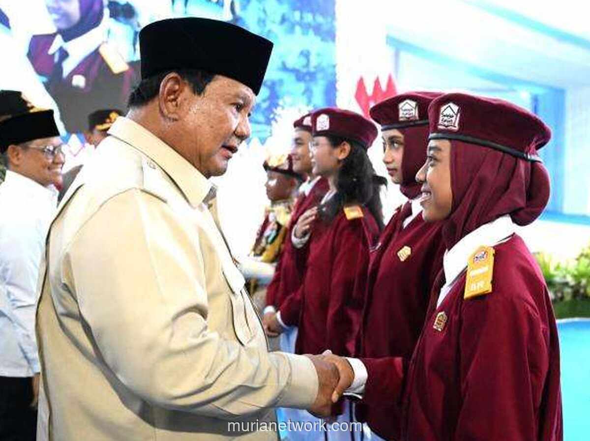 Prabowo Haru di Banjarbaru: Orangtuamu Jauh Lebih Mulia daripada Koruptor