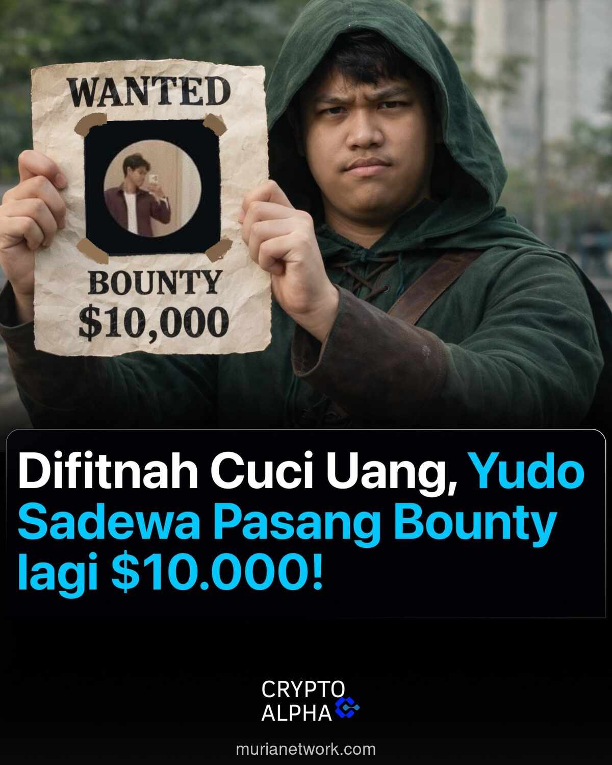 Yudo Sadewa Pasang Bounty Rp 168 Juta untuk Jerat Buzzer Pencemar Nama Baik