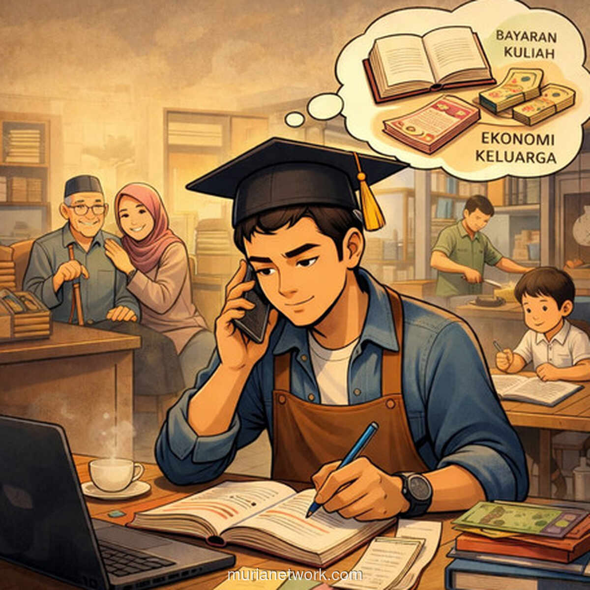 Dibalik Pujian: Lelah yang Tak Terungkap dari Mahasiswa yang Bekerja
