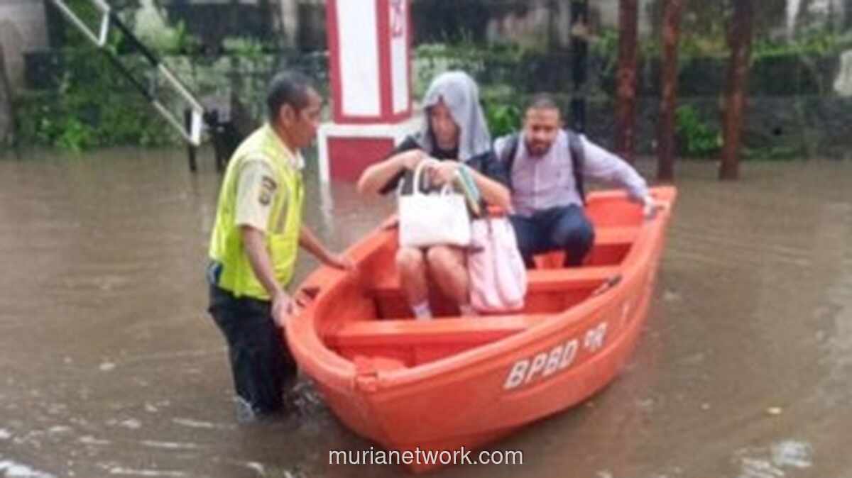 Ibu Kota Tergenang: 46 Ruas Jalan dan 28 RT Terendam Banjir
