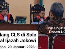 Saksi Kunci UGM Bantah Foto Ijazah Jokowi di Sidang Solo: Wajahnya Tidak Sama