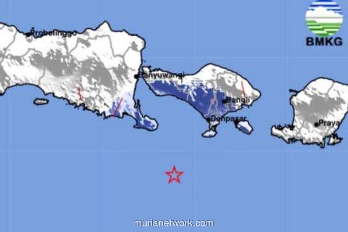 Gempa Magnitudo 4,5 Guncang Kuta Sore Ini, Terasa hingga Jembrana