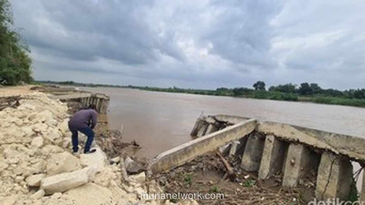 Tebing Pelindung Rp 40 Miliar di Bojonegoro Amblas Usai Rampung