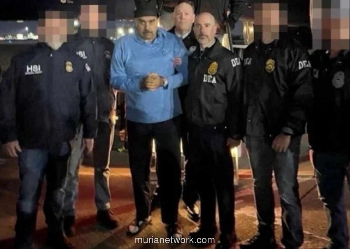 Operasi AS di Venezuela Tewaskan 80 Orang, Maduro Ditahan di New York