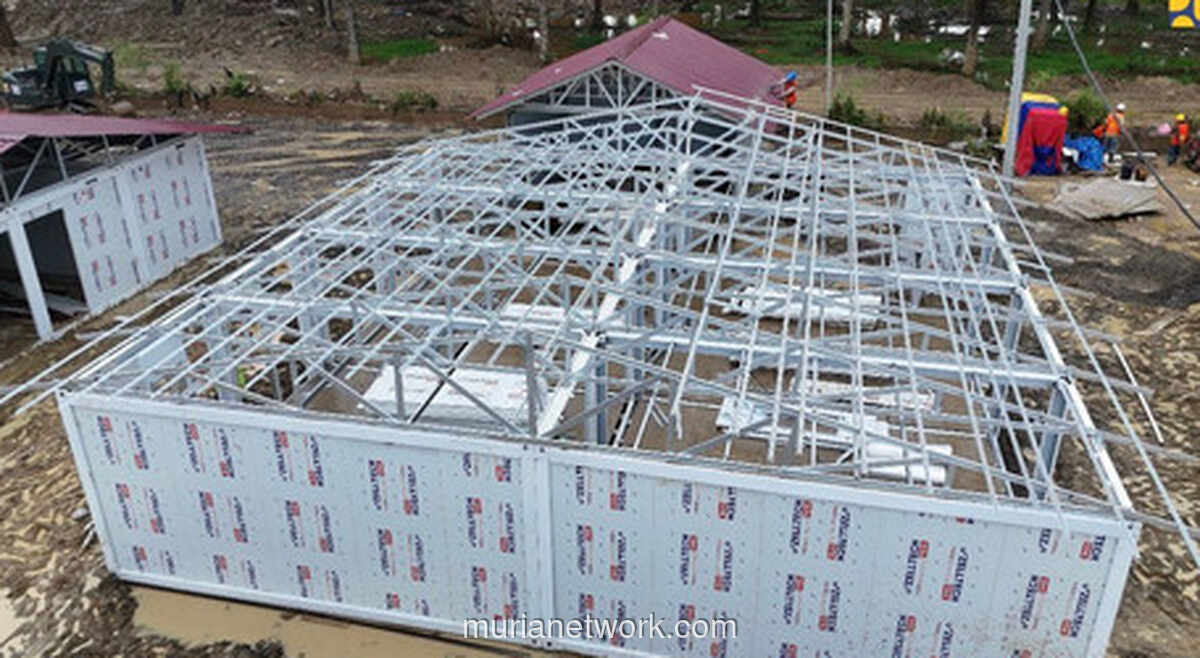 Hunian Sementara Mulai Dihuni, Bantuan Tunai Juga Mengalir untuk Korban Bencana Sumut