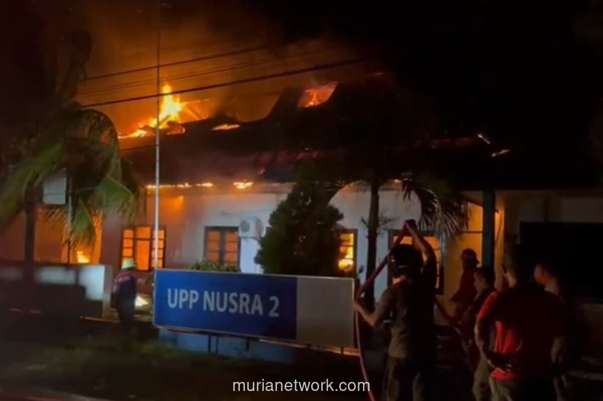 Gudang Logistik PLN di Ende Ludes Dilahap Api, Diduga Akibat Korsleting