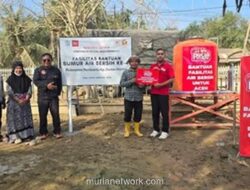 Mayora Bangun Sepuluh Sumur untuk Fasilitas Kesehatan di Aceh Pascabencana