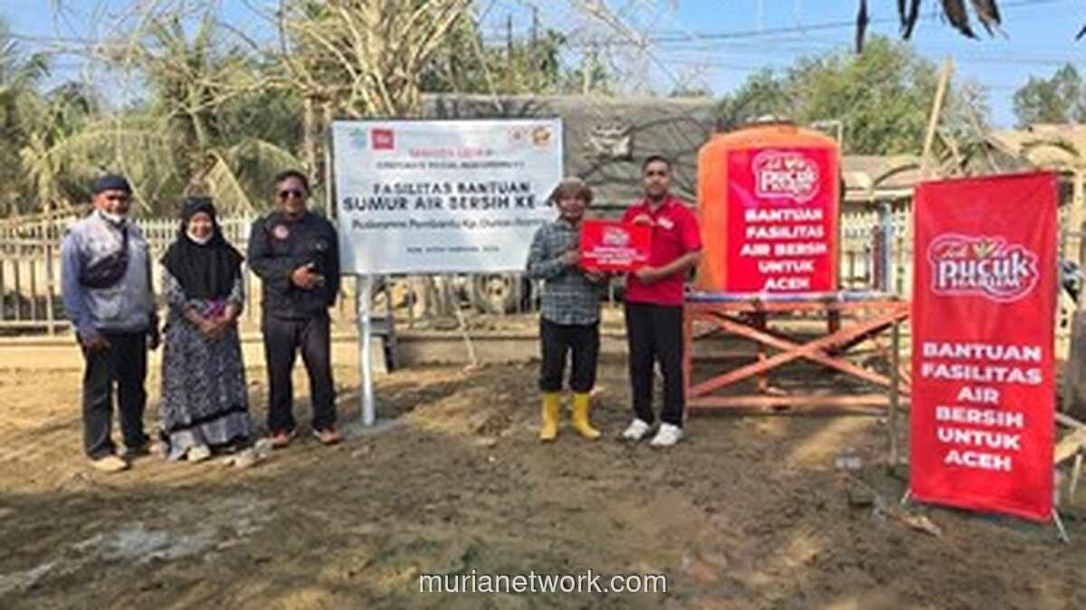 Mayora Bangun Sepuluh Sumur untuk Fasilitas Kesehatan di Aceh Pascabencana