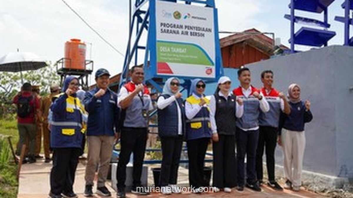 Mimpi Air Bersih Warga Kampung Tambat Akhirnya Terwujud