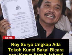 Roy Suryo Bocorkan Tokoh Kunci yang Pernah Nasihati Jokowi Soal Ijazah