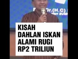 Dahlan Iskan Ungkap Kerugian Rp2 Triliun Akibat Guncangan Harga Batu Bara