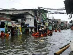 Hujan Ekstrem dan Rob Rendam 80 Persen Jakarta Utara