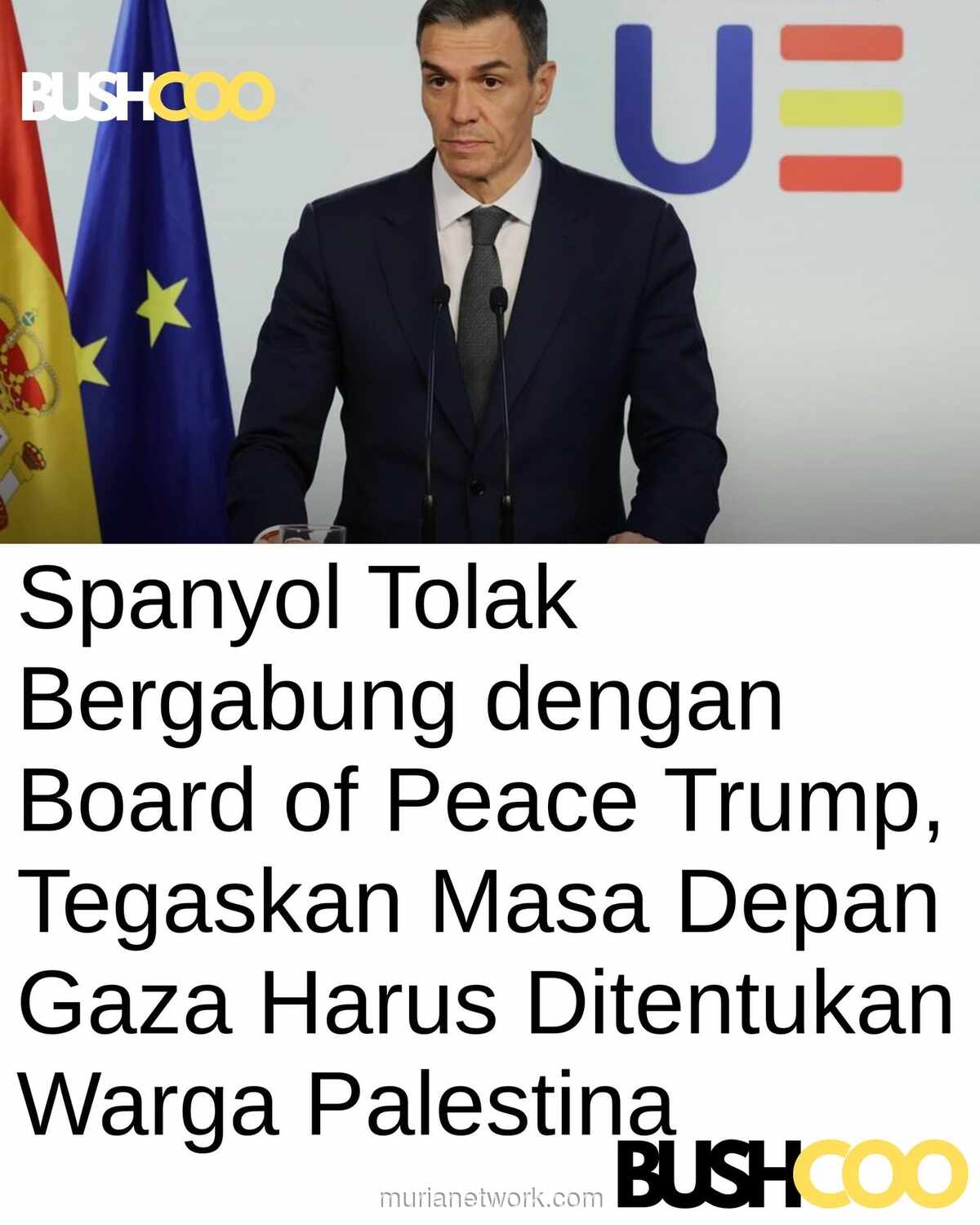Spanyol Bantah Trump: Tolak Bergabung dengan Dewan Perdamaian Gaza