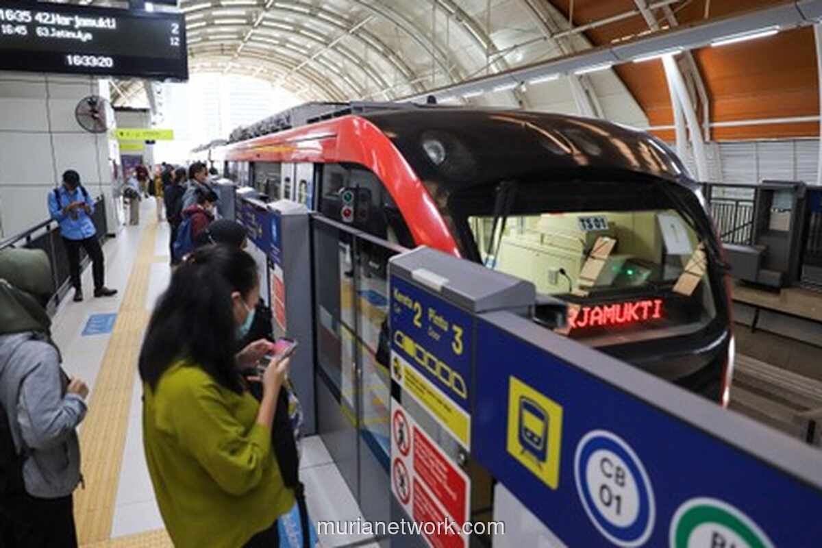LRT Jabodebek Catat Rekor, Angkut Hampir 79 Ribu Penumpang per Hari Sepanjang 2025