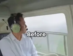 Detik-Detik Mencekam Helikopter Raffi Ahmad Berputar dan Nyaris Nyasar ke Sawah di Bali