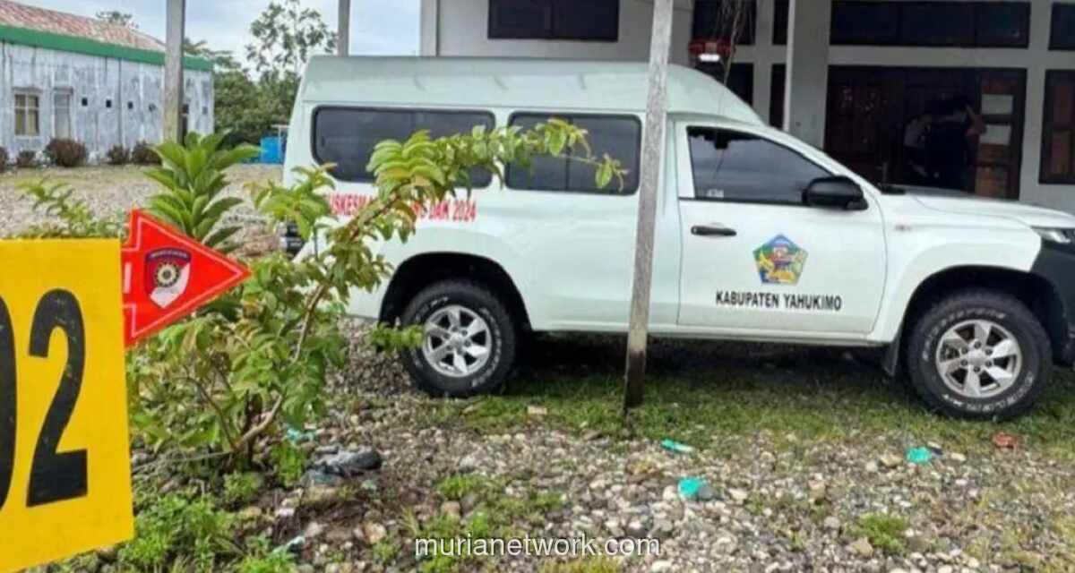 Ambulans Puskesmas di Yahukimo Nyaris Dibakar, Polisi Buru Dua Pelaku