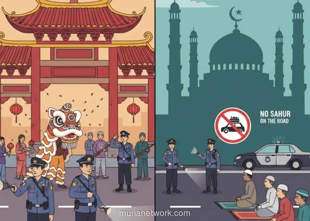 Polrestabes Makassar Kerahkan 300 Personel Amankan Imlek dan Ramadan, Larang Sahur on The Road