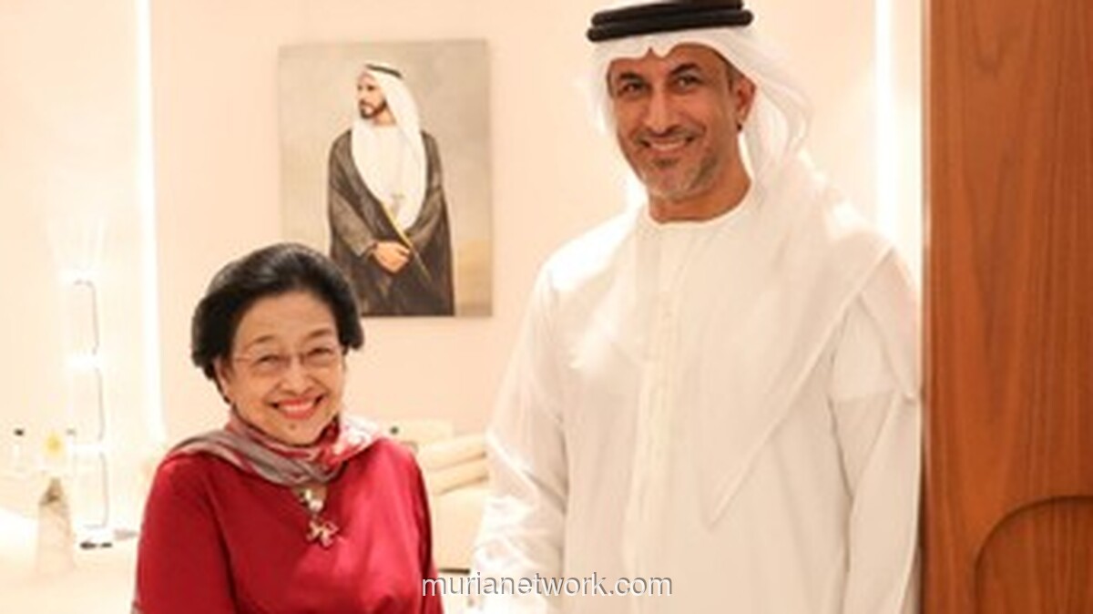 Sambutan Hangat di Abu Dhabi, Megawati Ditanya: Lebih Sayang Anak atau Cucu?