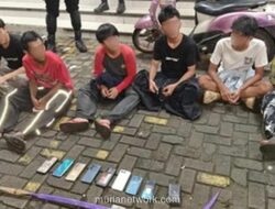 Brimob Gagalkan Tawuran Remaja di Kramat Jati, Enam Diamankan