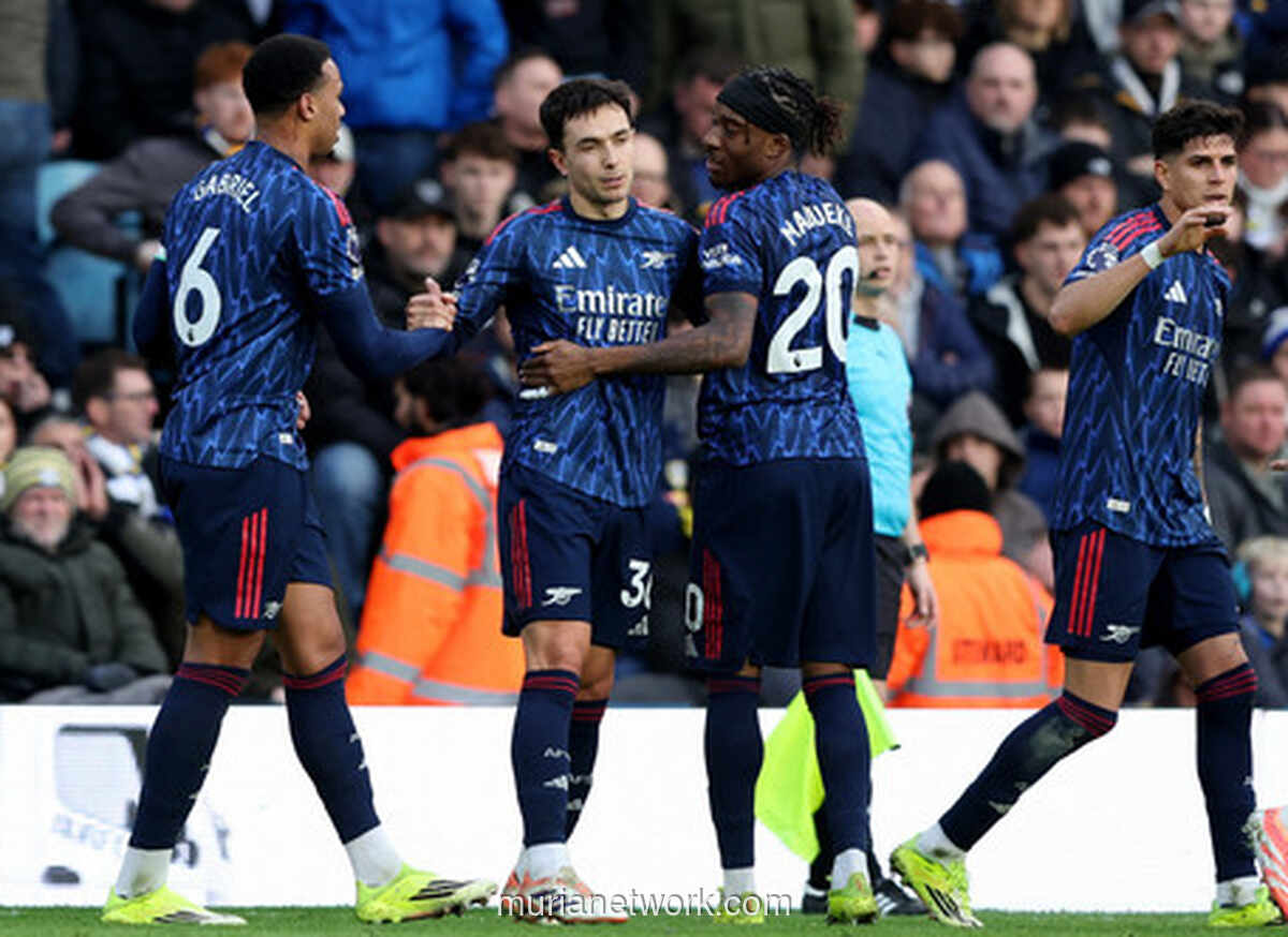 Arsenal Hajar Leeds 4-0, Akhiri Tren Buruk di Puncak Klasemen