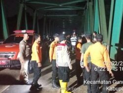 Pekerja Renovasi Jembatan Rumpin Hilang Tercebur ke Sungai Cisadane