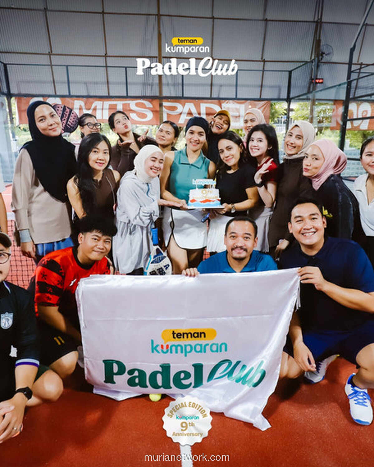 Pesta Padel dan Gelak Tawa Warnai HUT ke-9 kumparan